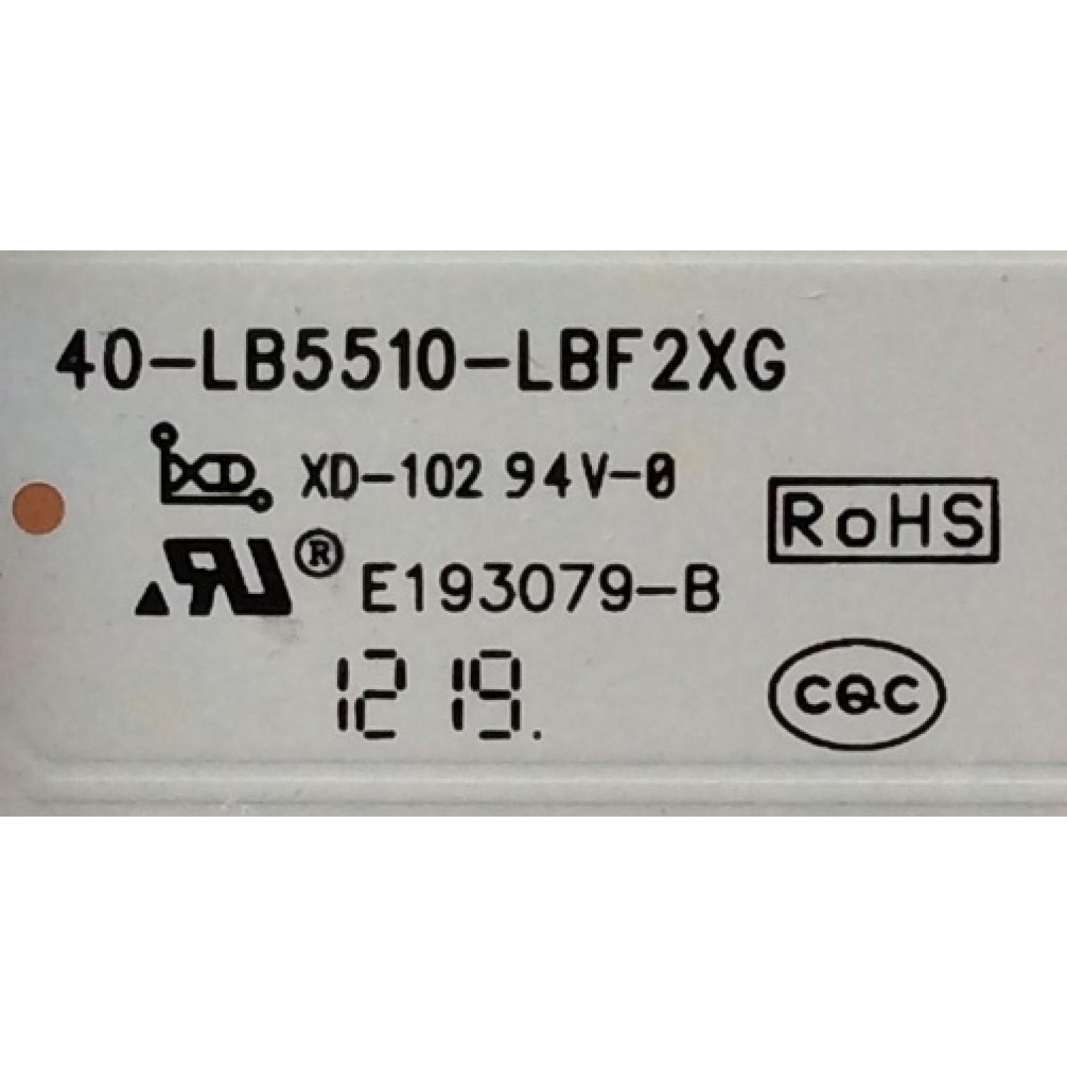 KIT DE LED PARA TV / INSIGNIA T460HVN05.1 / 40-LB5510-LBF2XG / MODELO NS-46D405NA14 - Imagen 2